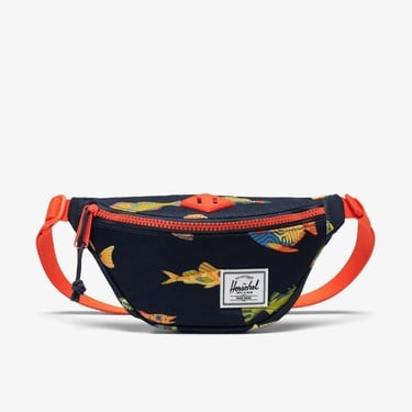  Herschel Heritage Classic Printed Unisex Lacivert Bel Çantası