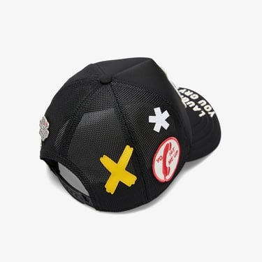  Goorin Bros XOXO Trucker Unisex Siyah Şapka