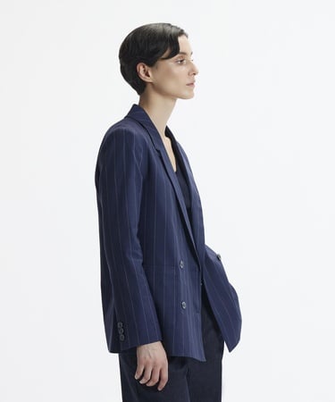  YARGICI Kruvaze Kapama Bol Kesim Ceket