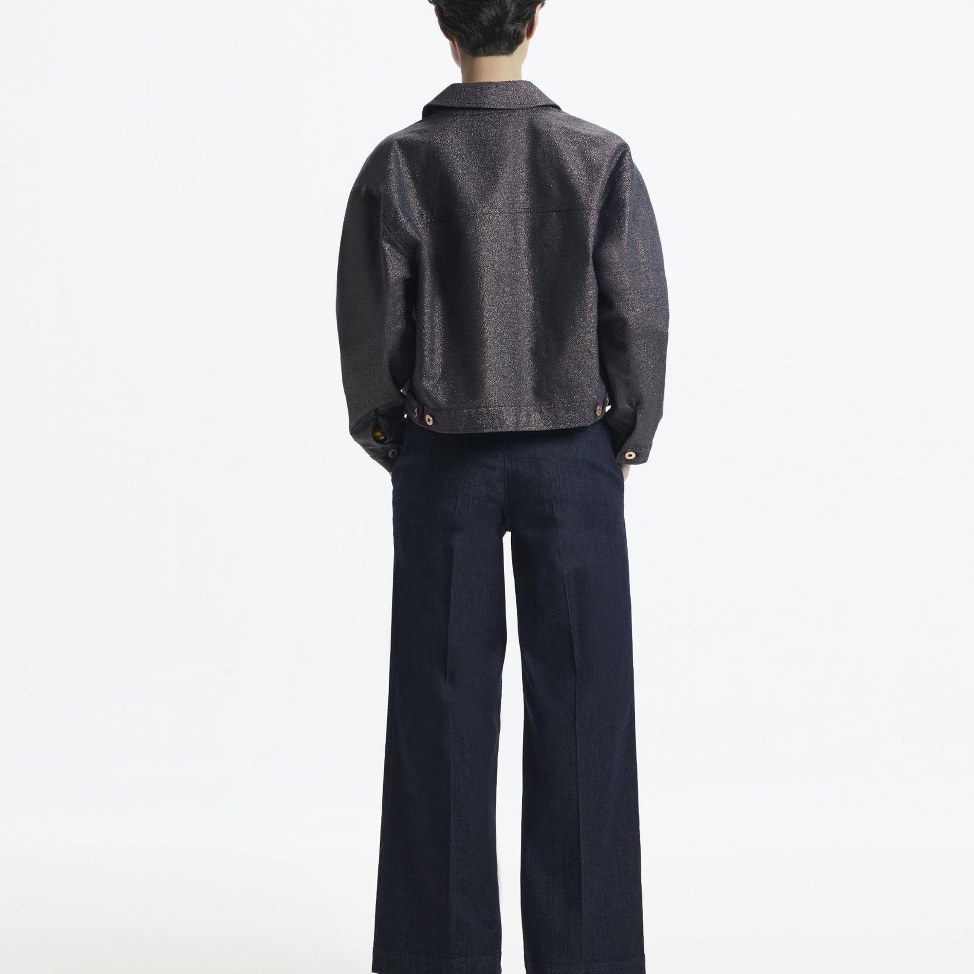 YARGICI Gömlek Yaka Önü Cepli Kısa Ceket