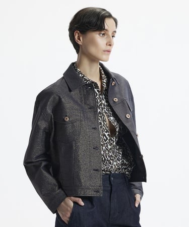  YARGICI Gömlek Yaka Önü Cepli Kısa Ceket