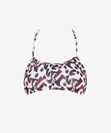  YARGICI Boyundan Bağlamalı Bikini Üstü