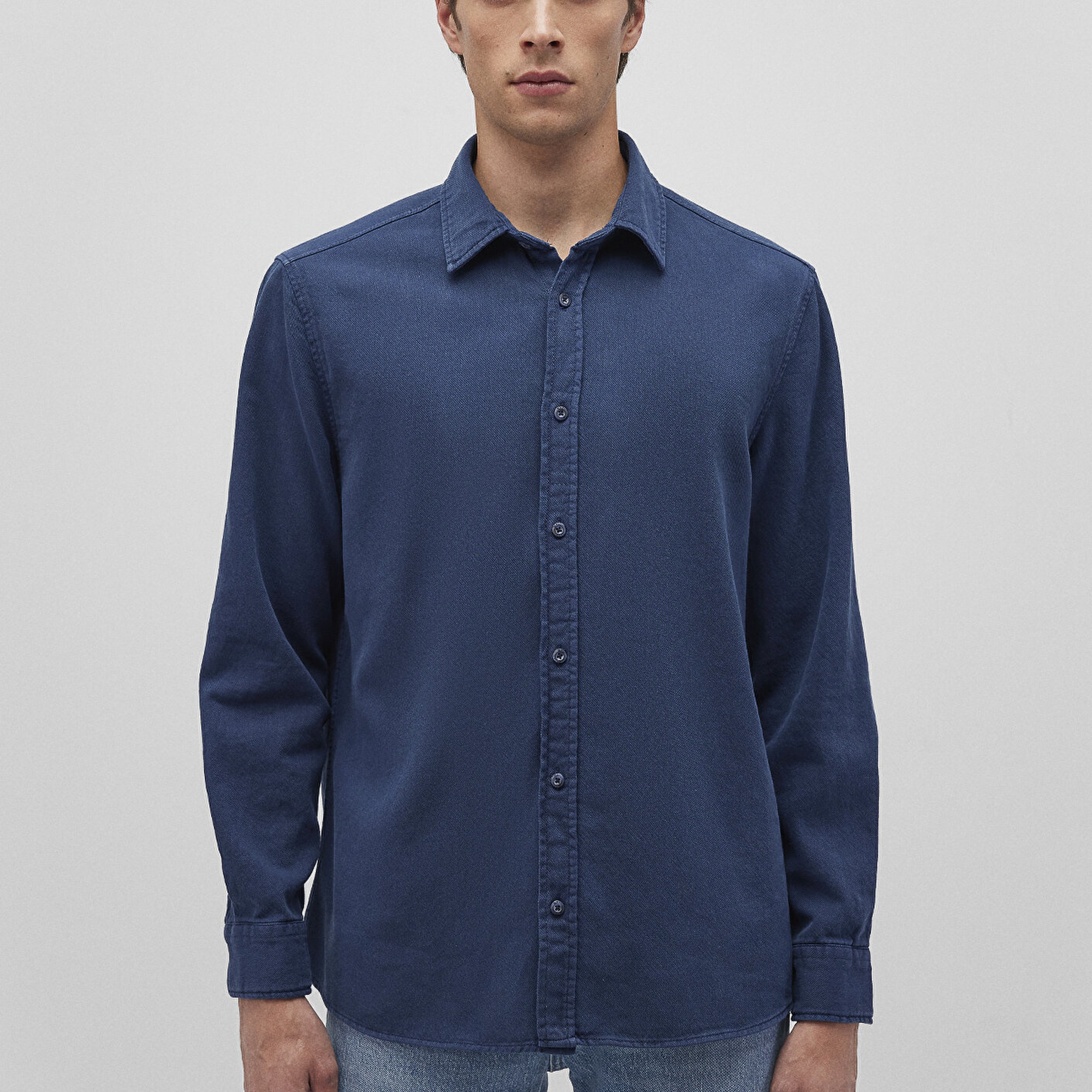 Mavi Lacivert Gömlek Regular Fit / Normal Kesim 0211247-70720