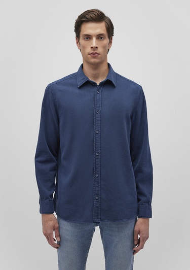  Mavi Lacivert Gömlek Regular Fit / Normal Kesim 0211247-70720