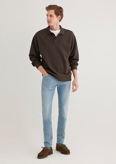  Mavi James Classic Denim Puslu Açık Mavi Jean Pantolon 0042486407