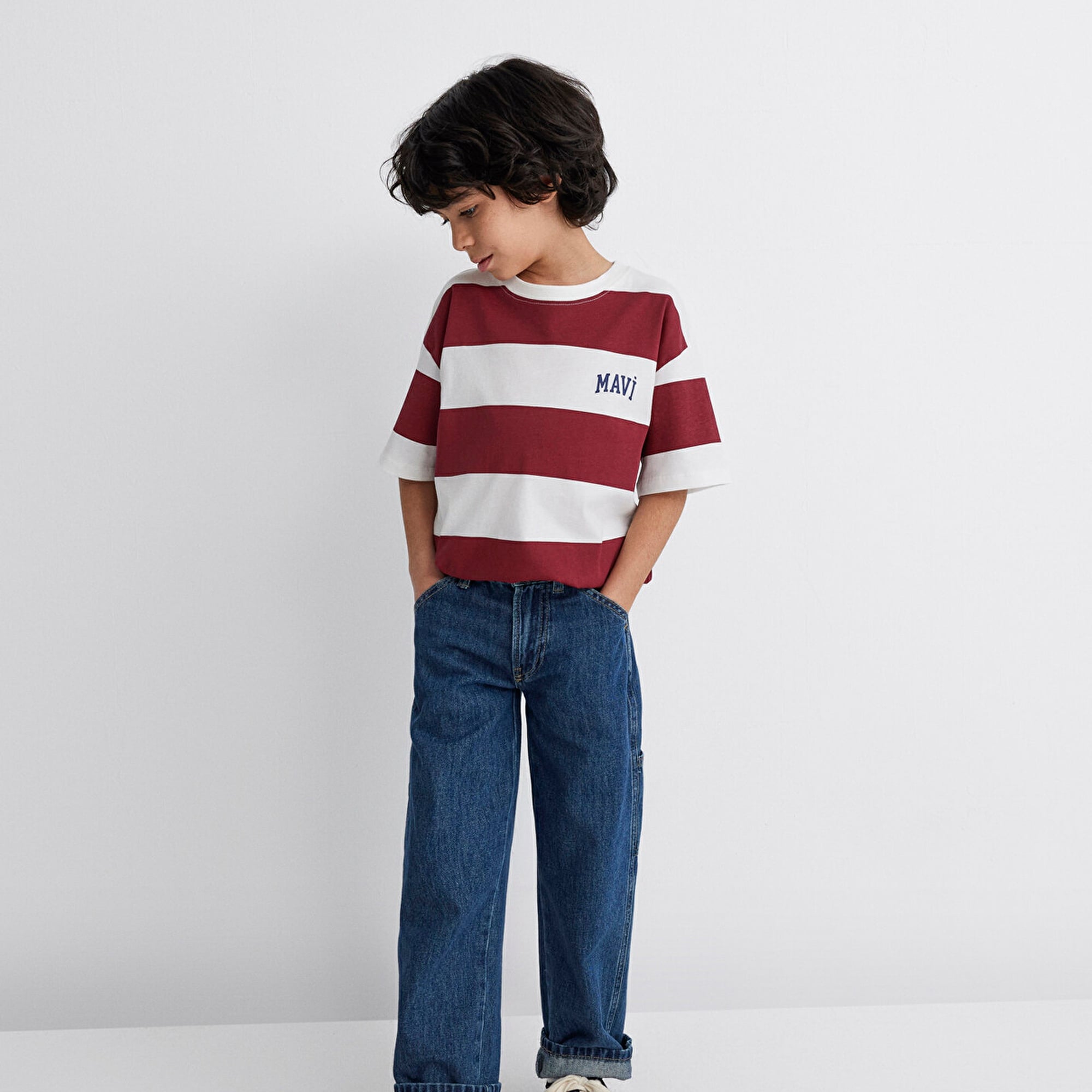 Mavi Fox Mv91 Street Koyu Mavi Denim Jean Pantolon 6011191-88234