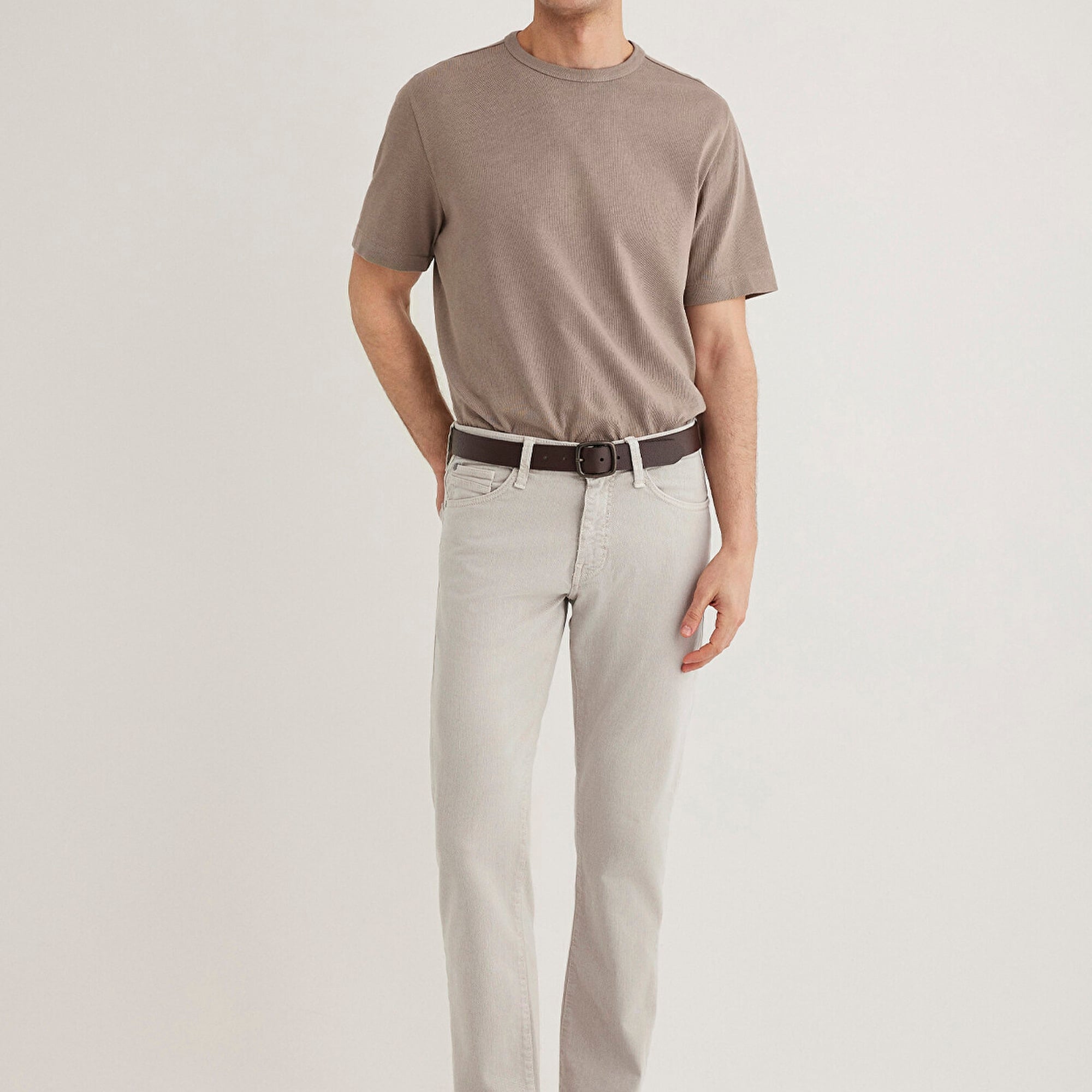 Mavi Hunter Soluk Toz Beji Comfort Gabardin Pantolon 0020283628