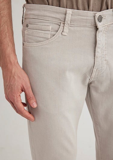  Mavi Hunter Soluk Toz Beji Comfort Gabardin Pantolon 0020283628