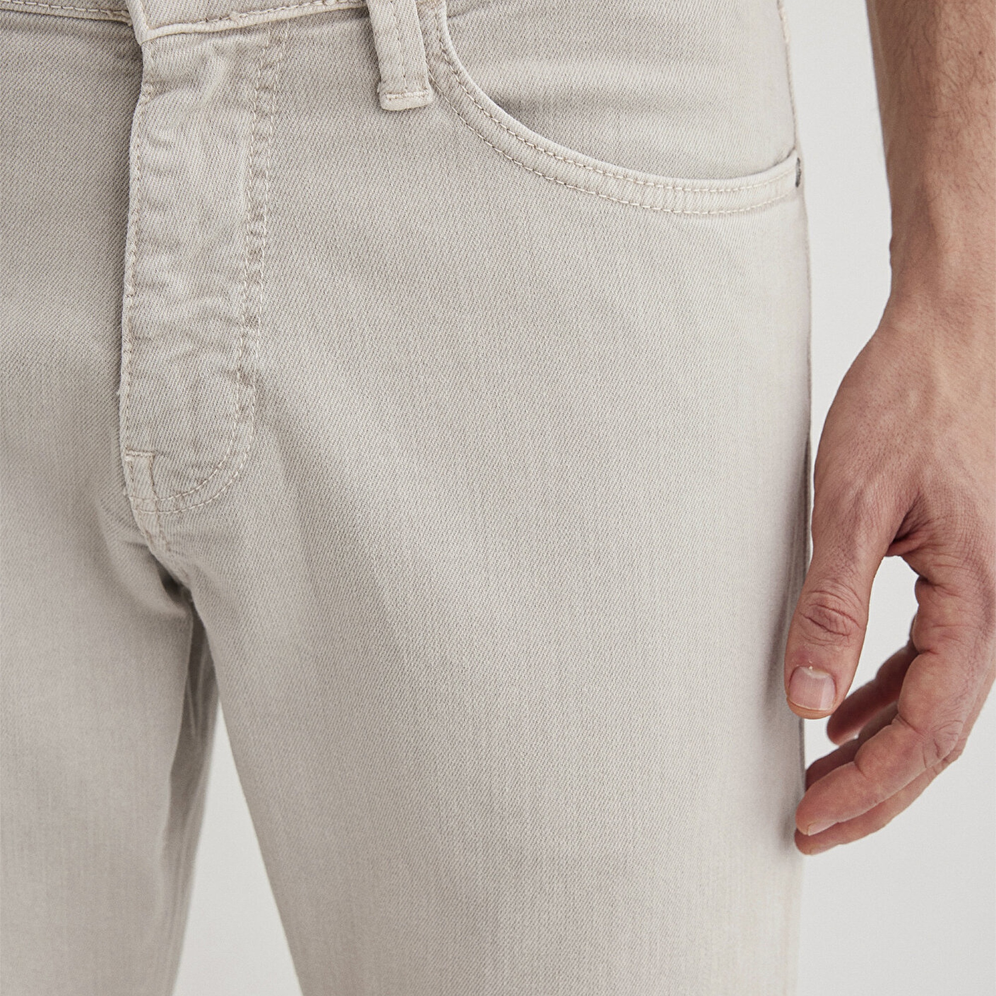 Mavi Hunter Soluk Toz Beji Comfort Gabardin Pantolon 0020283628