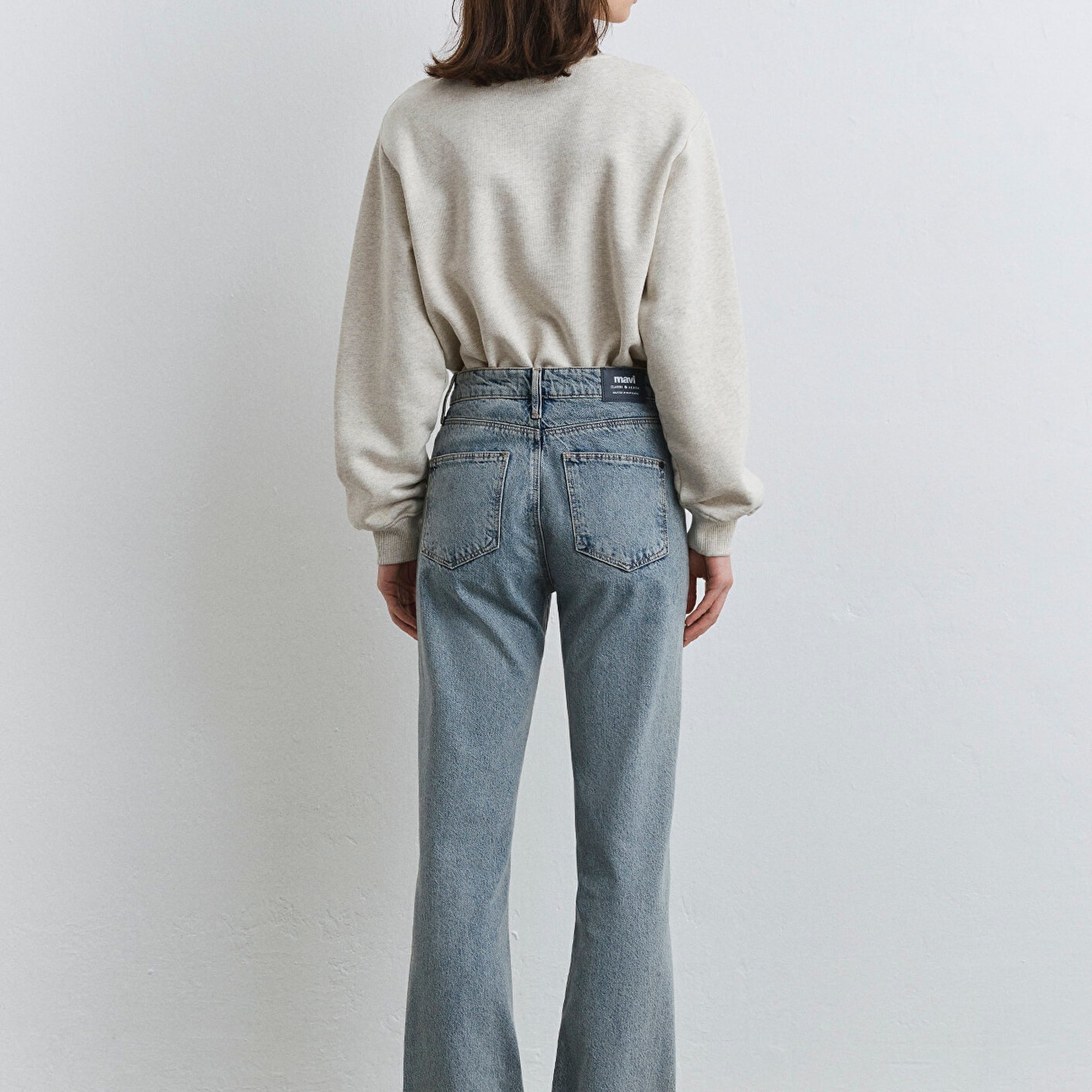 Mavi Jane Classic Denim Puslu Açık Mavi Jean Pantolon 1010917-89059