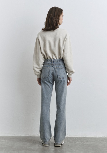  Mavi Jane Classic Denim Puslu Açık Mavi Jean Pantolon 1010917-89059