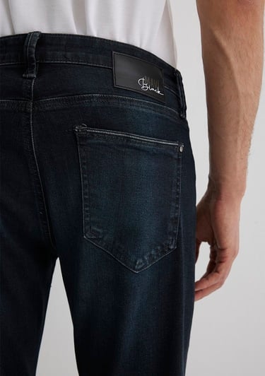  Mavi Marcus Lux Black Puslu Koyu Mavi Jean Pantolon 0035188545