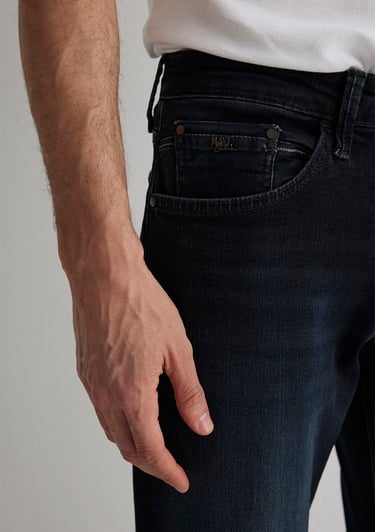  Mavi Marcus Lux Black Puslu Koyu Mavi Jean Pantolon 0035188545