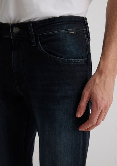  Mavi Marcus Lux Black Puslu Koyu Mavi Jean Pantolon 0035188545