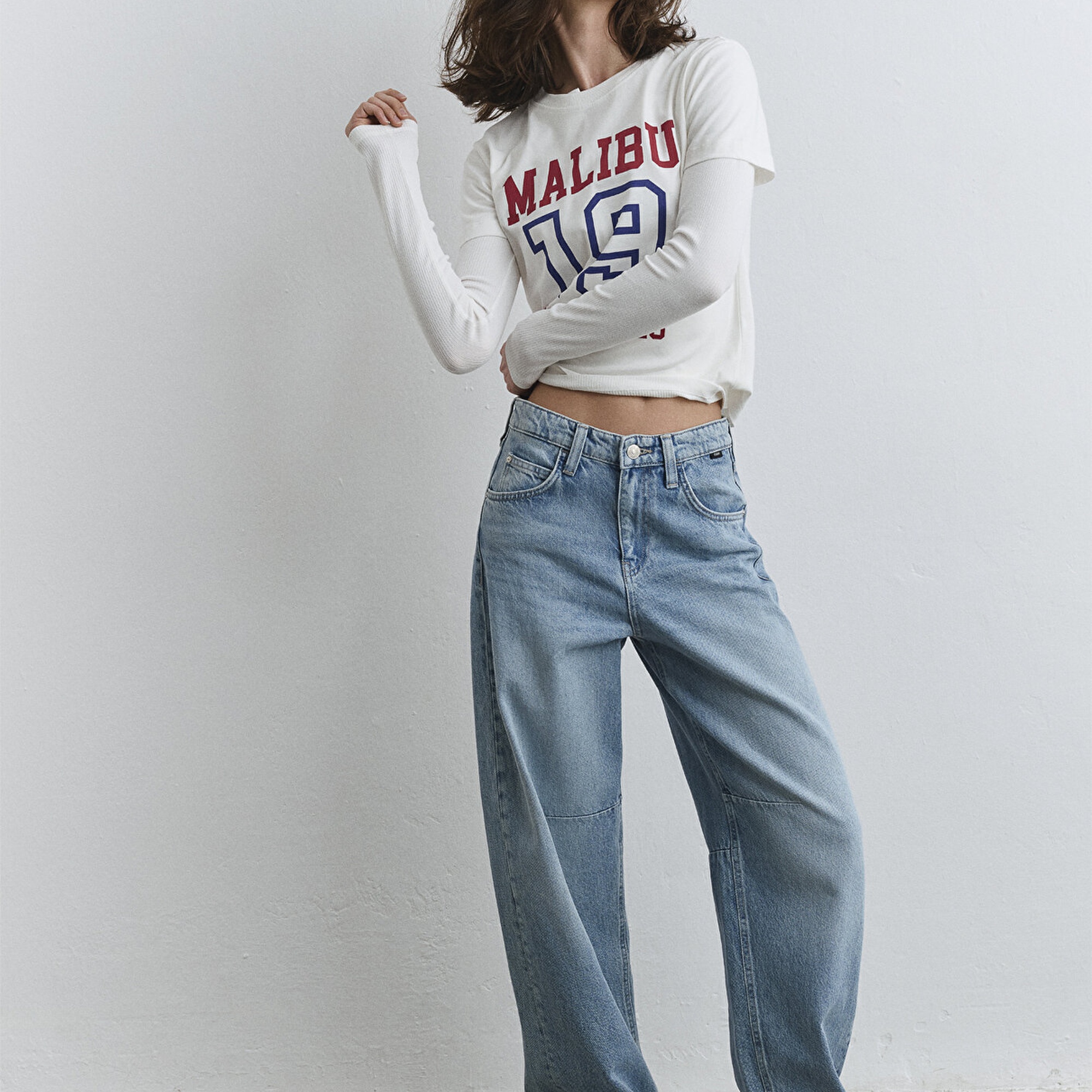 Mavi Lisa 90lar Tokalı İndigo Mavisi Jean Pantolon 1010938-89253