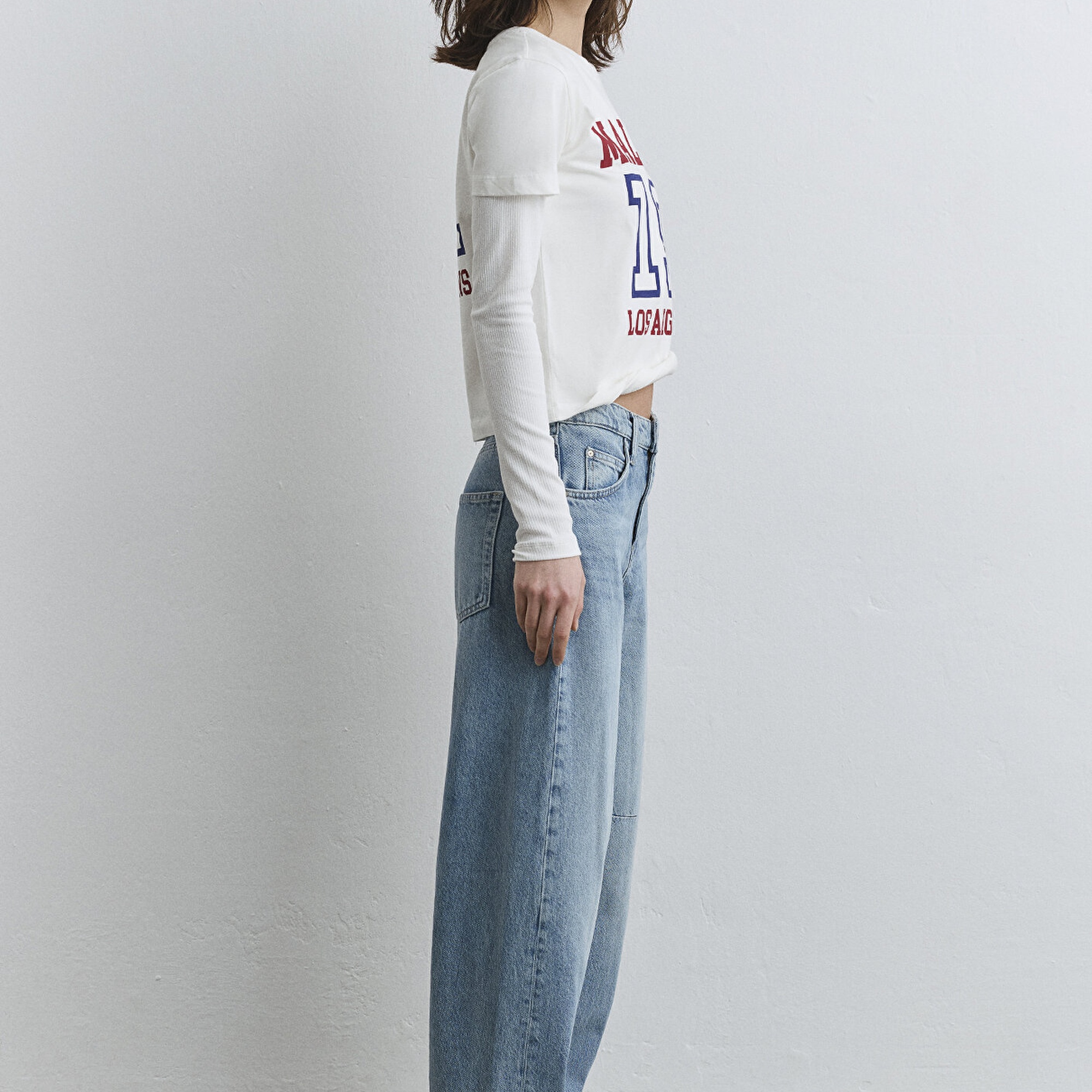 Mavi Lisa 90lar Tokalı İndigo Mavisi Jean Pantolon 1010938-89253