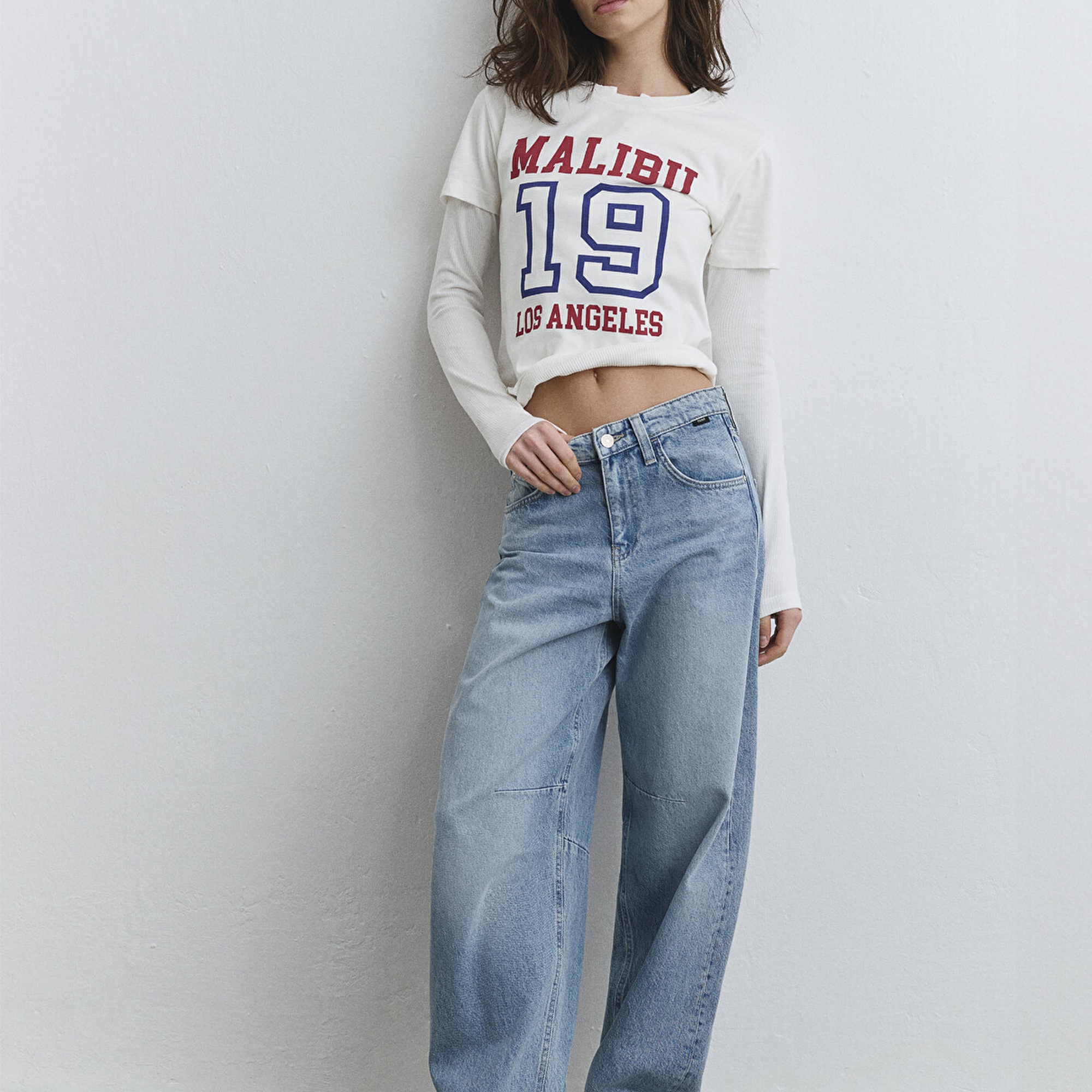 Mavi Lisa 90lar Tokalı İndigo Mavisi Jean Pantolon 1010938-89253