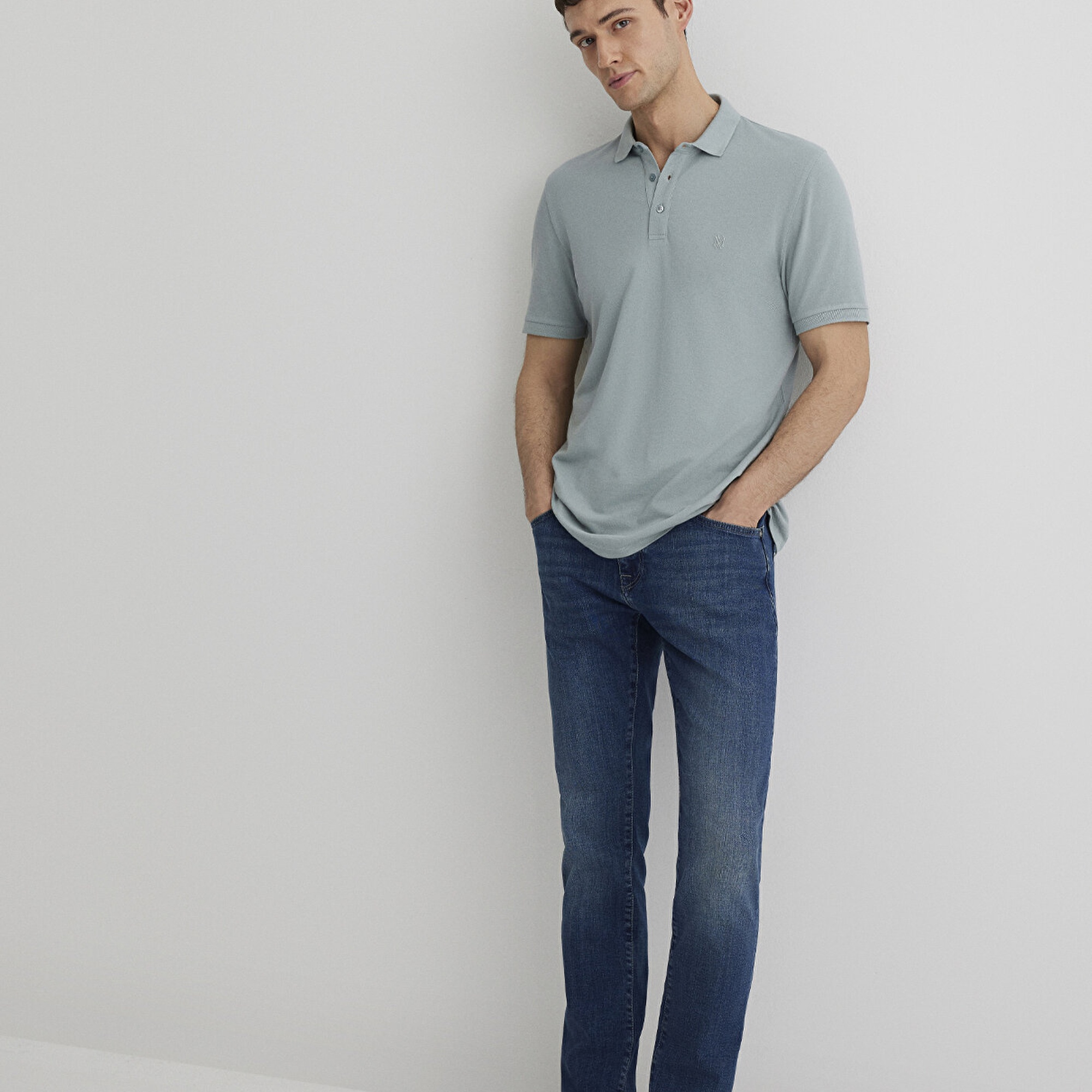 Mavi Jake Premium Blue Gölgeli Koyu Mavi Jean Pantolon 0042288222