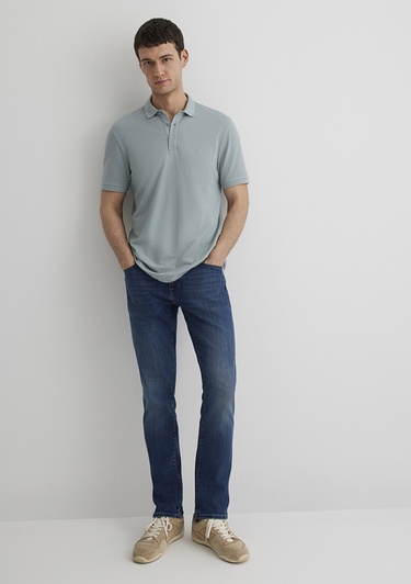  Mavi Jake Premium Blue Gölgeli Koyu Mavi Jean Pantolon 0042288222