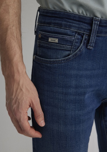  Mavi Jake Premium Blue Gölgeli Koyu Mavi Jean Pantolon 0042288222