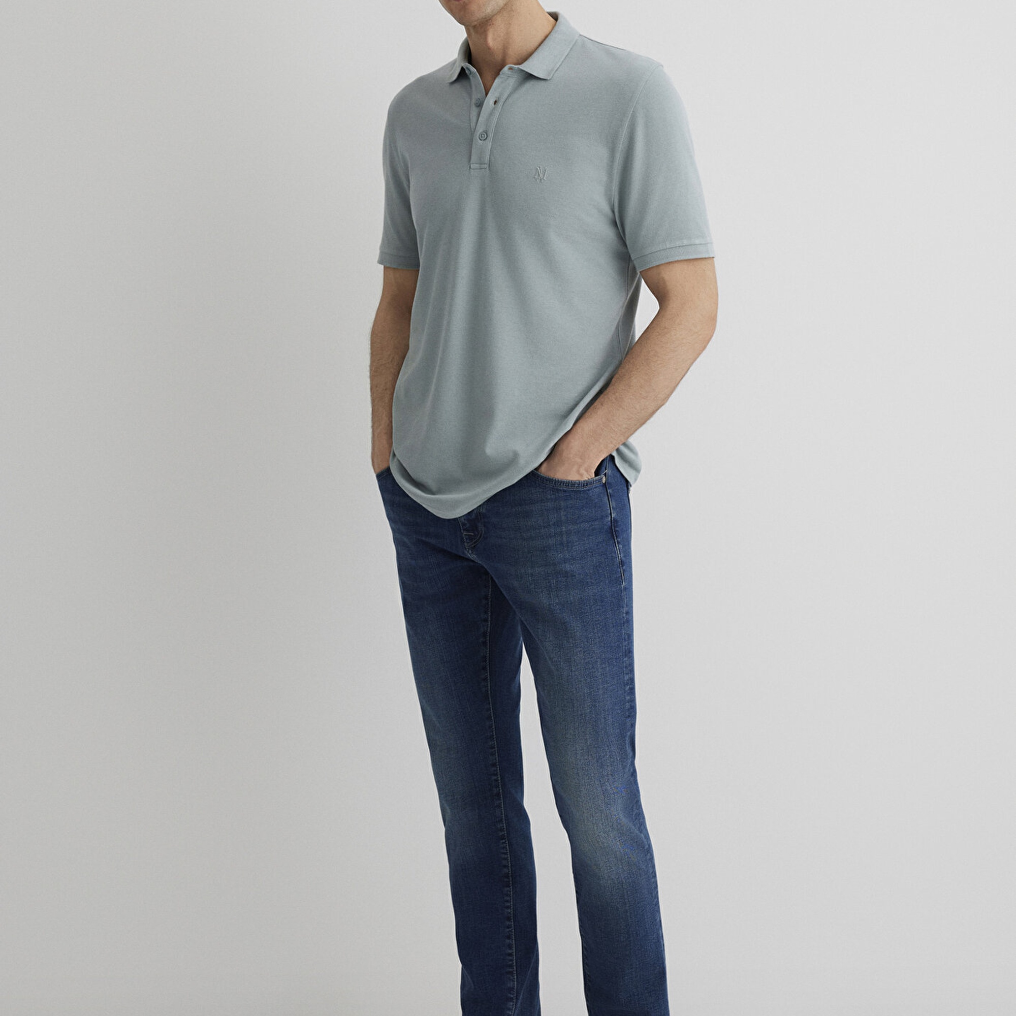 Mavi Jake Premium Blue Gölgeli Koyu Mavi Jean Pantolon 0042288222