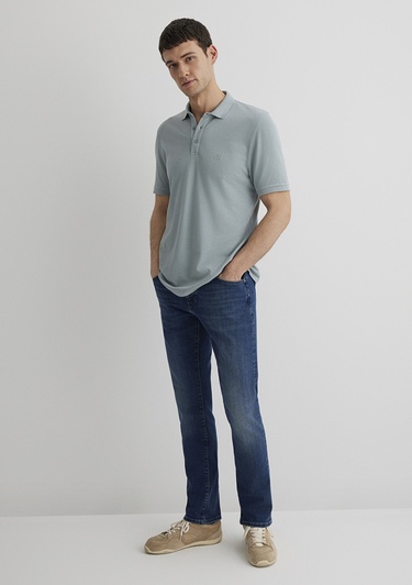  Mavi Jake Premium Blue Gölgeli Koyu Mavi Jean Pantolon 0042288222