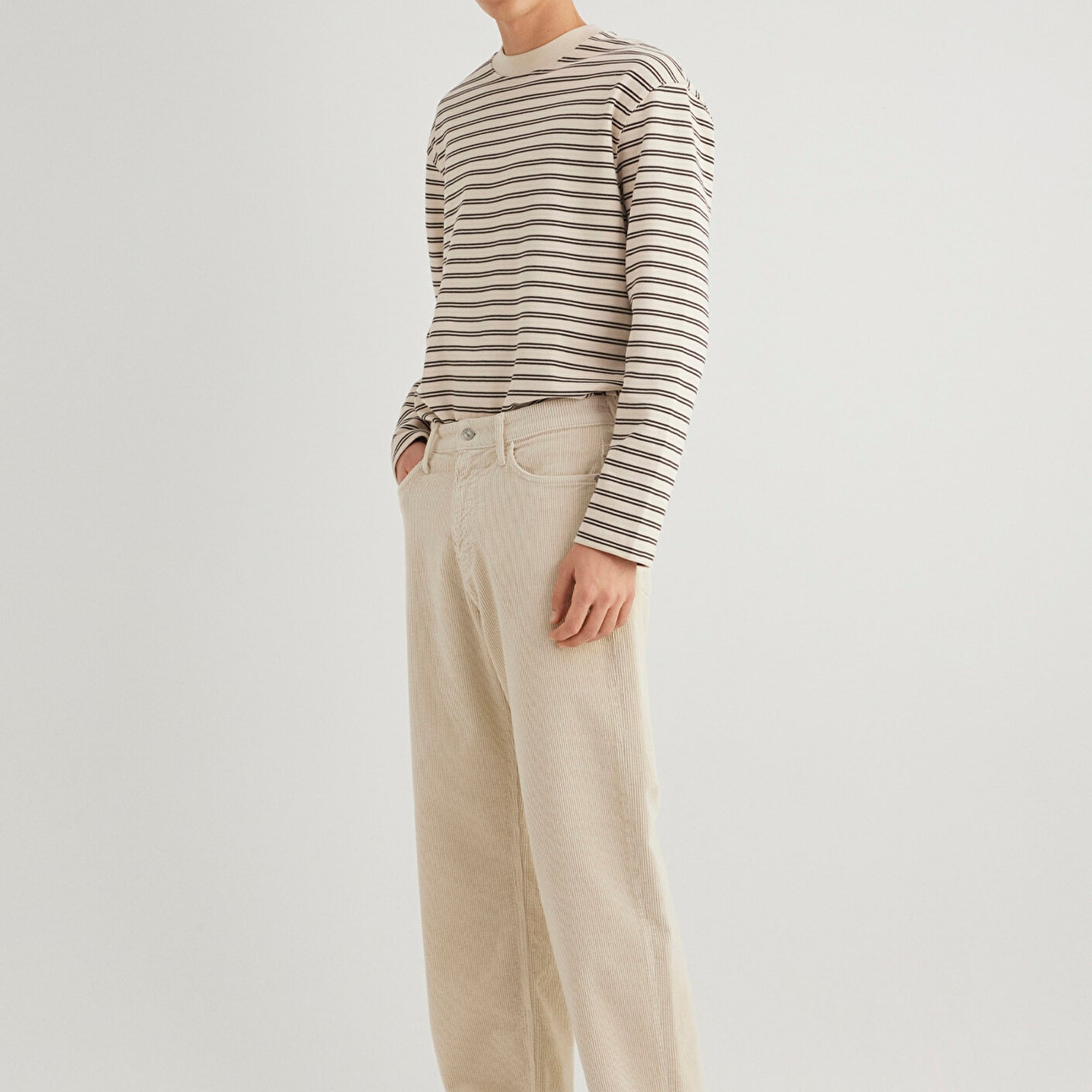 Mavi Atlanta Street Ekru Kadife Jean Pantolon 0010305-89111