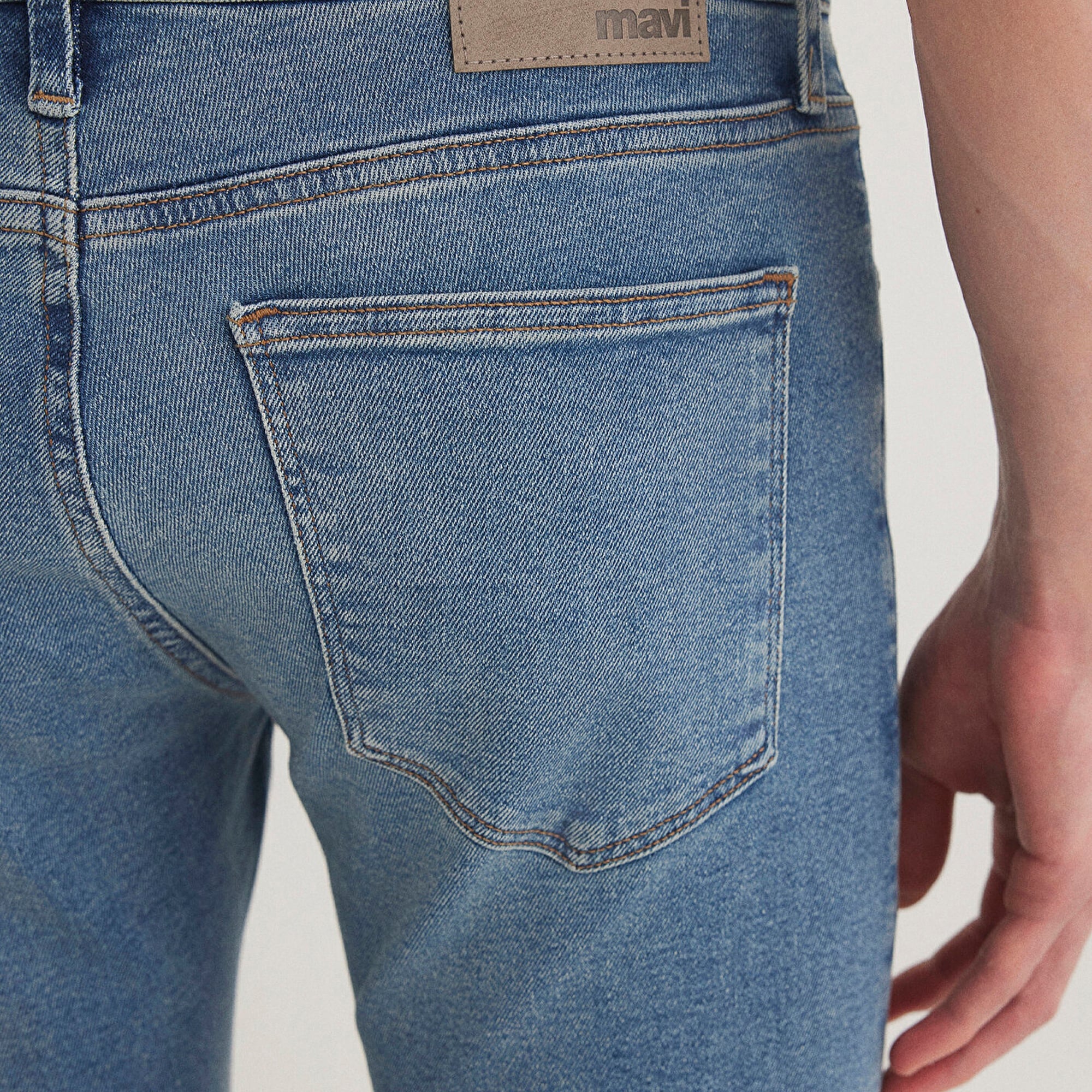 Mavi James 90lar TOKK Vintage İndigo Mavisi Jean Pantolon 0042487834