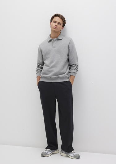  Mavi Siyah Basic Eşofman Altı 0010462-900