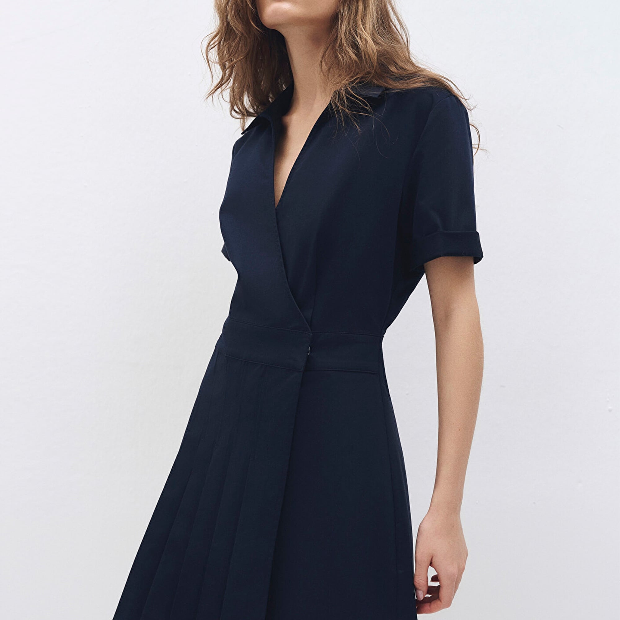 Mavi Polo Yaka Lacivert Elbise 1310628-82318