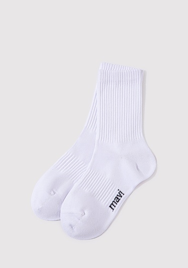  Mavi Beyaz Soket Çorap 1913256-620