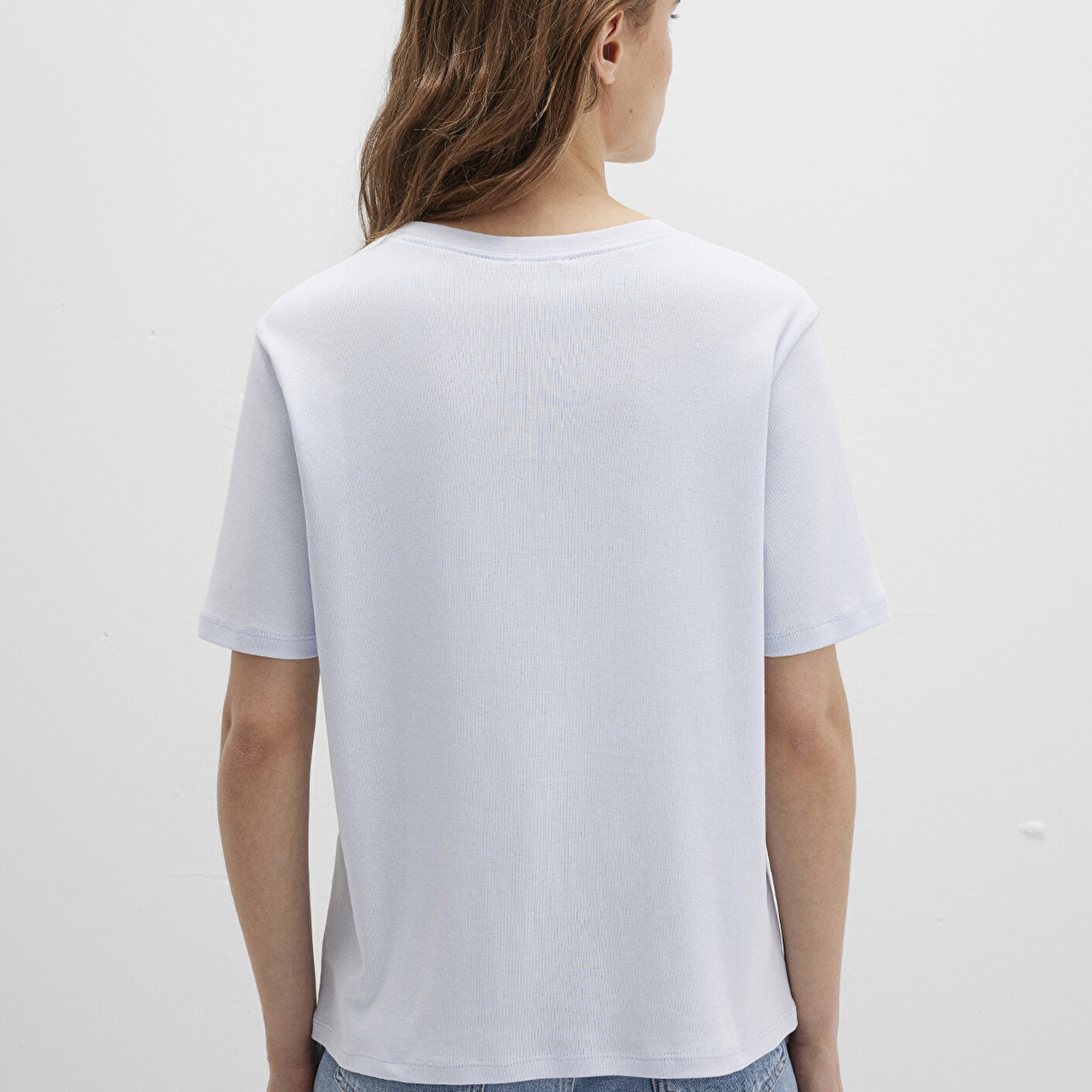 Mavi Mavi Basic Tişört Semi Slim Fit / Yarı Dar Kesim 1612916-89201