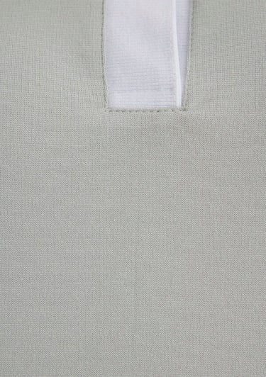  Mavi Gri Crop Polo Tişört Crop / Kısa Kesim 1613000-70083