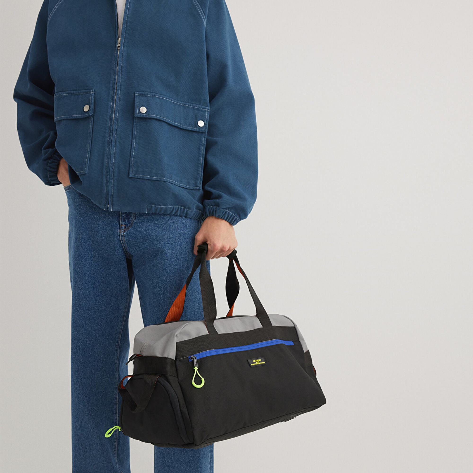 Mavi Siyah Spor Çantası 0911837-900