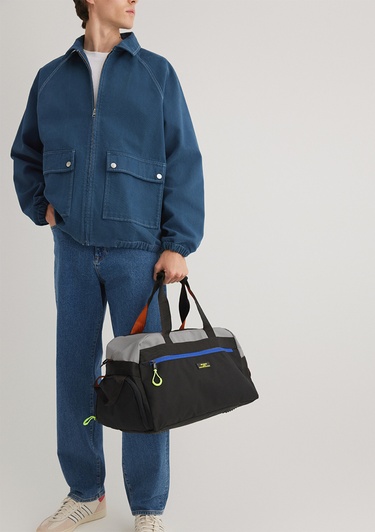  Mavi Siyah Spor Çantası 0911837-900