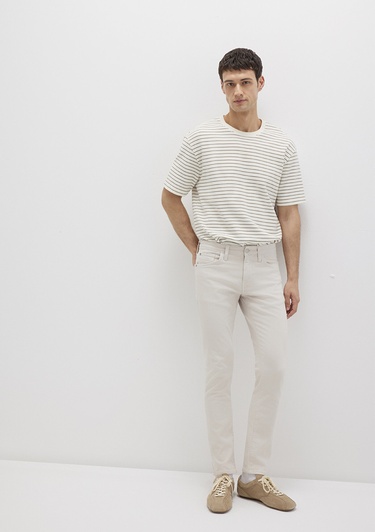  Mavi Jake Ekru Comfort Gabardin Pantolon 0042222763