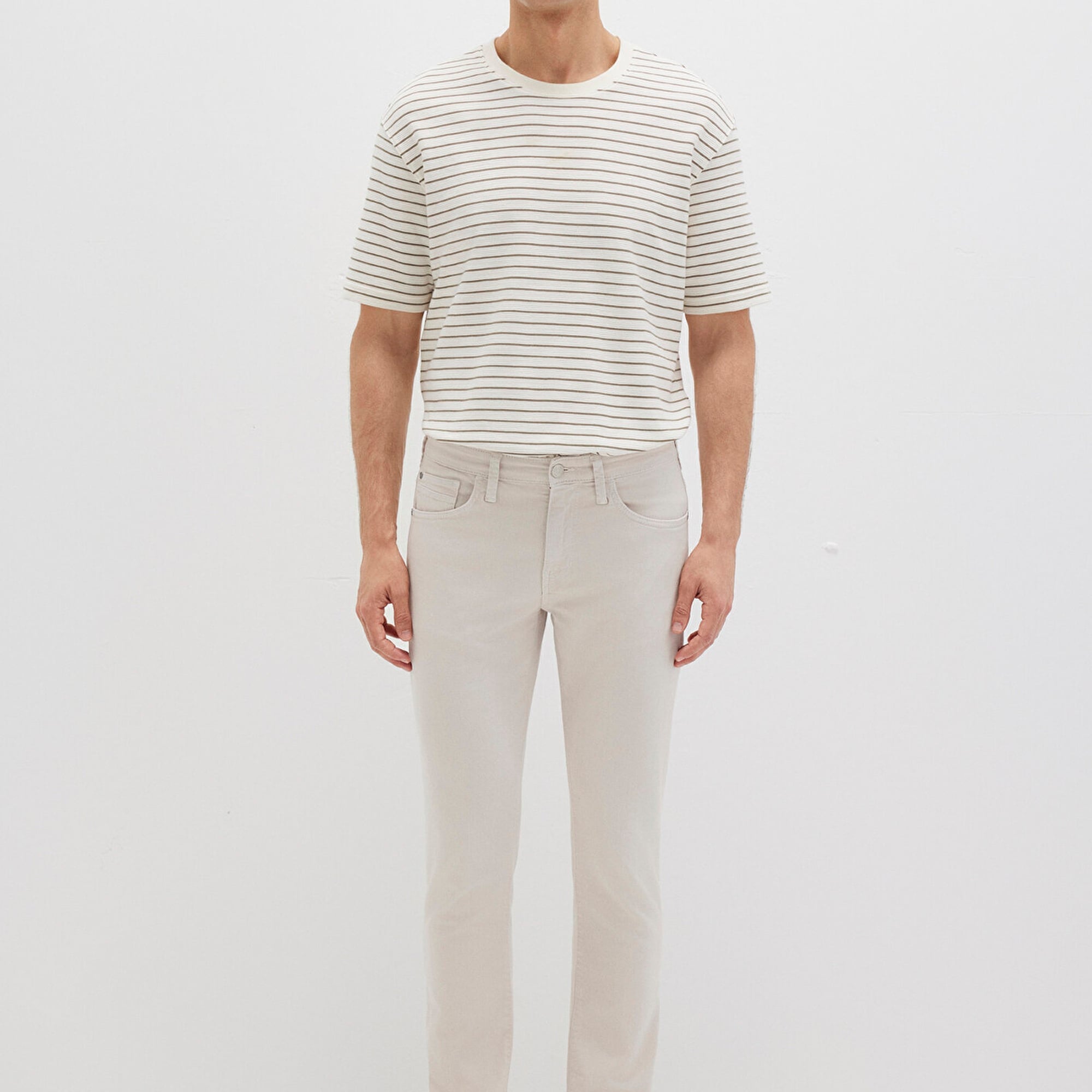 Mavi Jake Ekru Comfort Gabardin Pantolon 0042222763