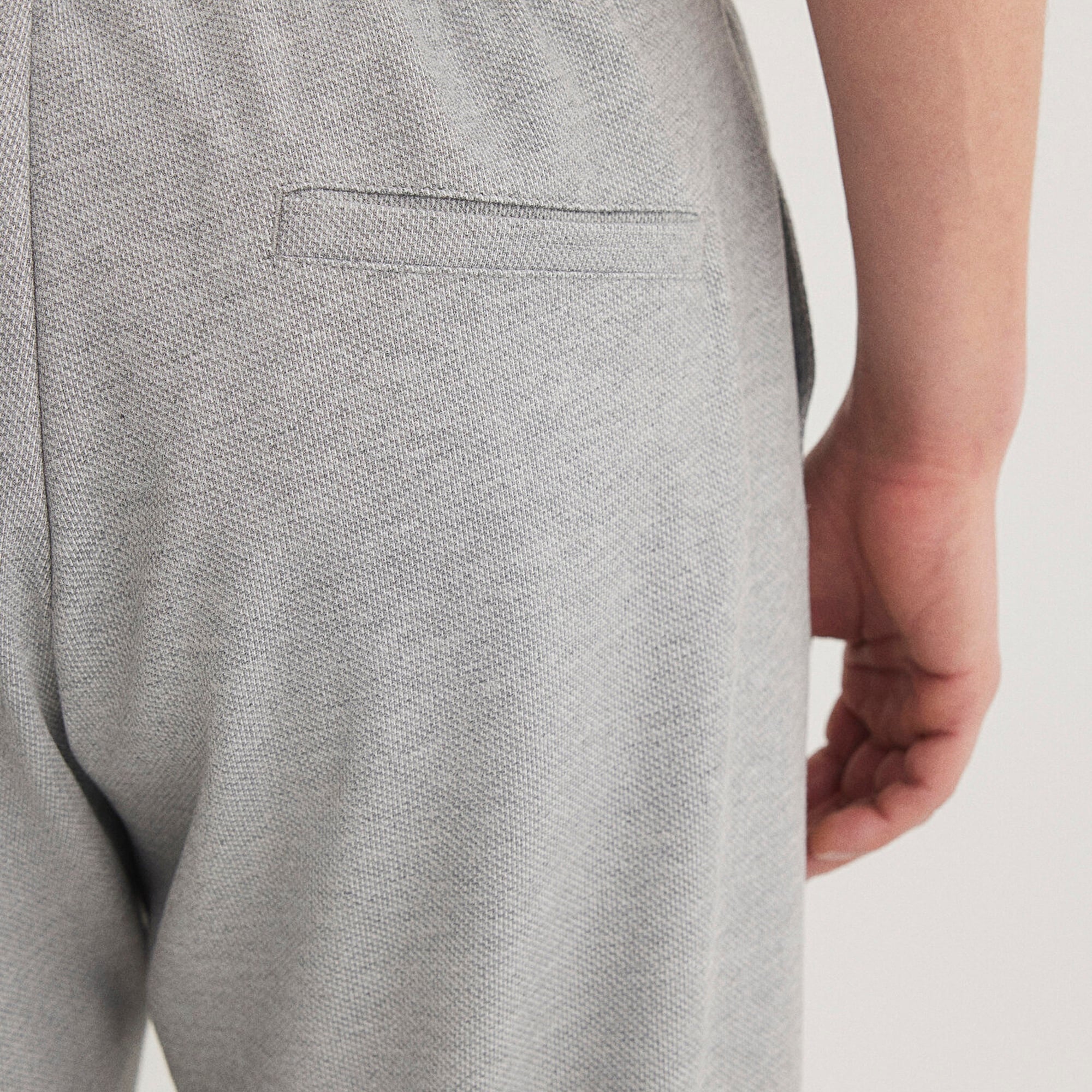 Mavi Gri Örme Pantolon 0010460-80018