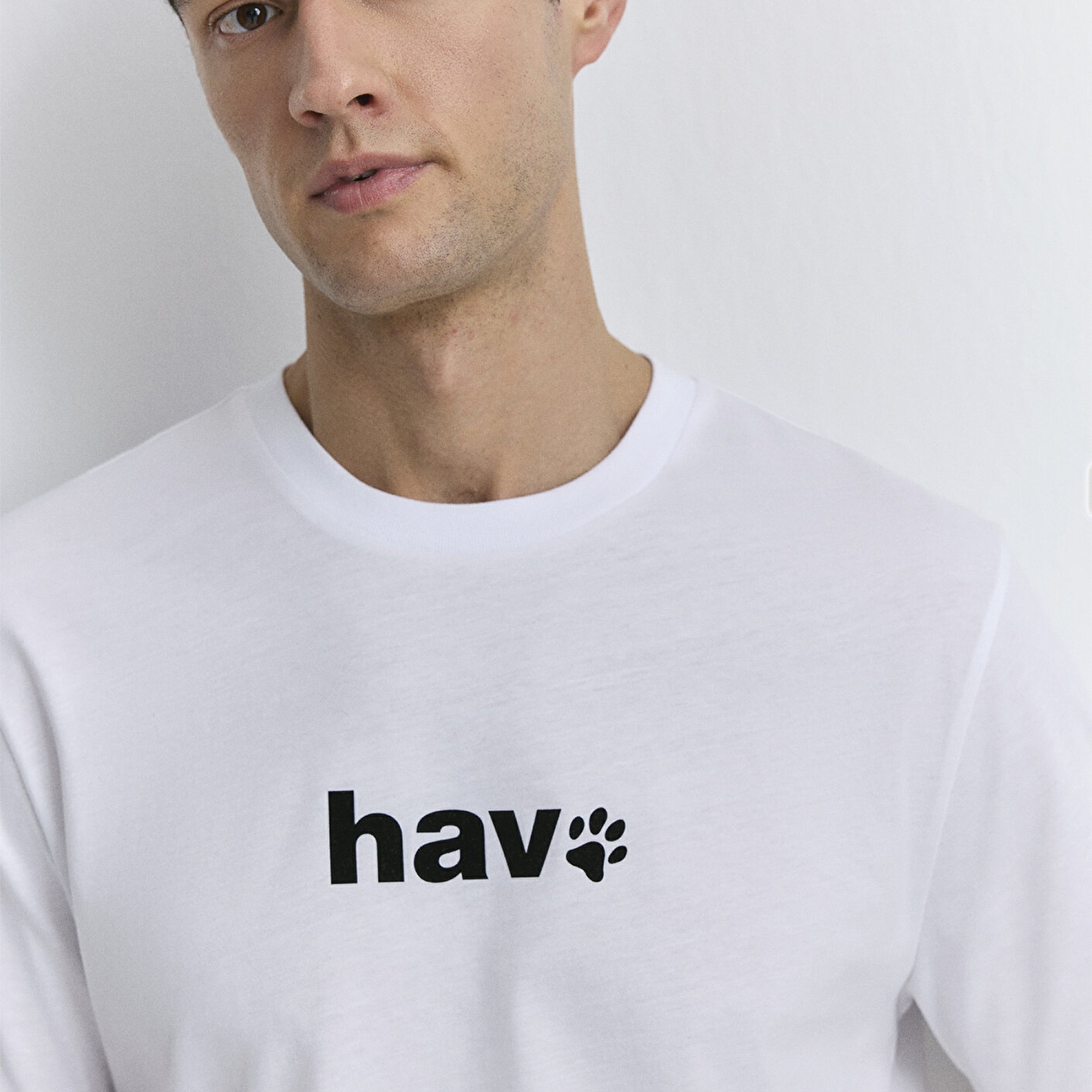 Mavi Hav Baskılı Beyaz Tişört Regular Fit / Normal Kesim 0612759-620