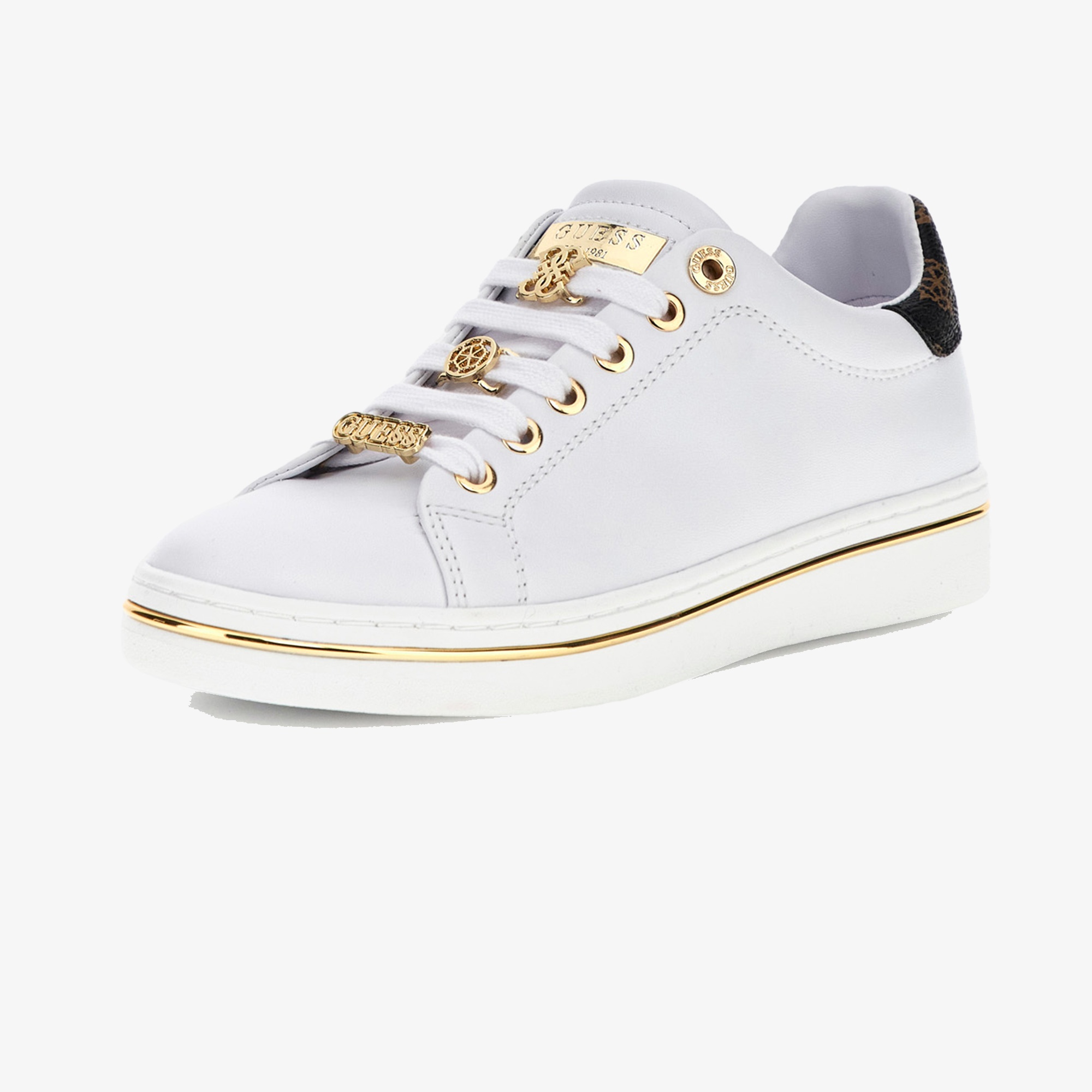 Guess Stasey Kadın Beyaz Sneaker