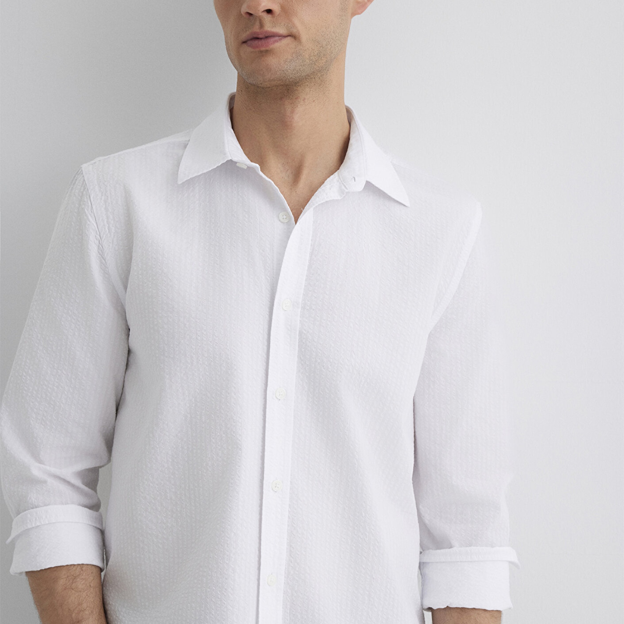 Mavi Beyaz Gömlek Regular Fit / Normal Kesim 0211547-620