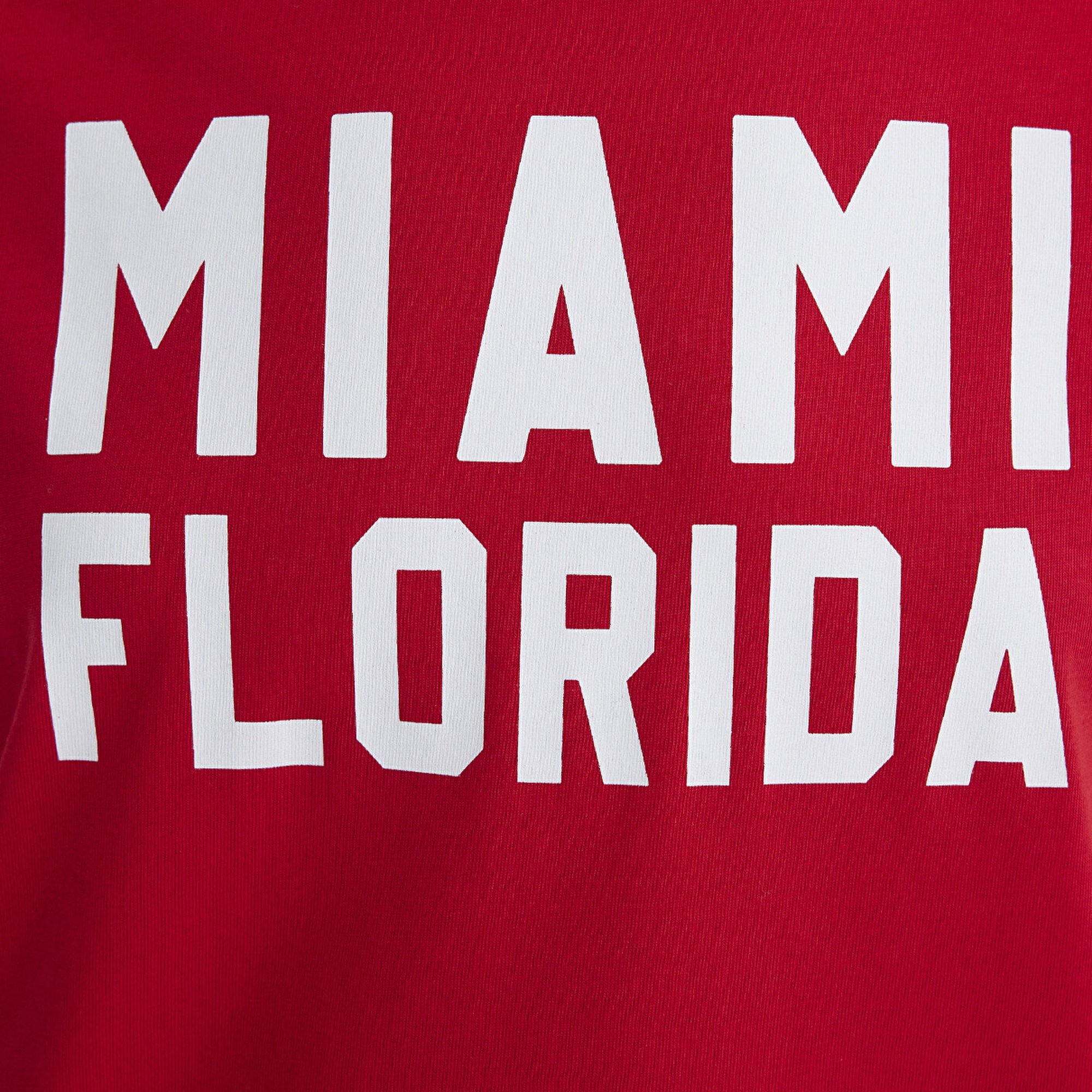 Mavi Florida Baskılı Beyaz Biyeli Kırmızı Tişört Slim Fit / Dar Kesim 1613062-70467