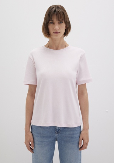  Mavi Pembe Basic Tişört Semi Slim Fit / Yarı Dar Kesim 1612916-89200