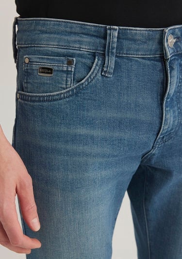  Mavi James Lux Black Gölgeli Puslu Indigo Mavisi Jean Pantolon 0042489352