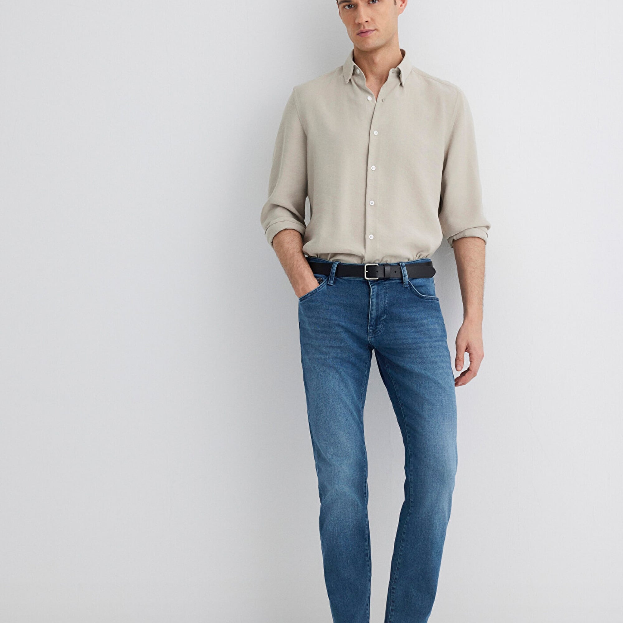 Mavi Jake Lux Black Gölgeli İndigo Mavisi Jean Pantolon 0042289559