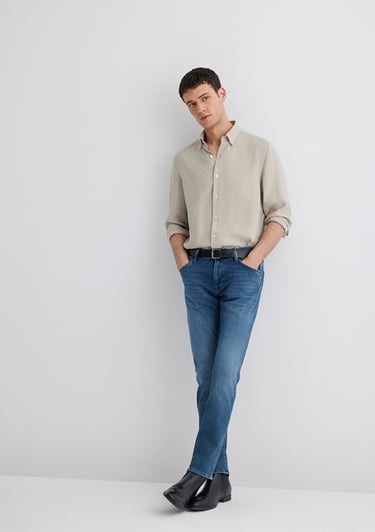  Mavi Jake Lux Black Gölgeli İndigo Mavisi Jean Pantolon 0042289559