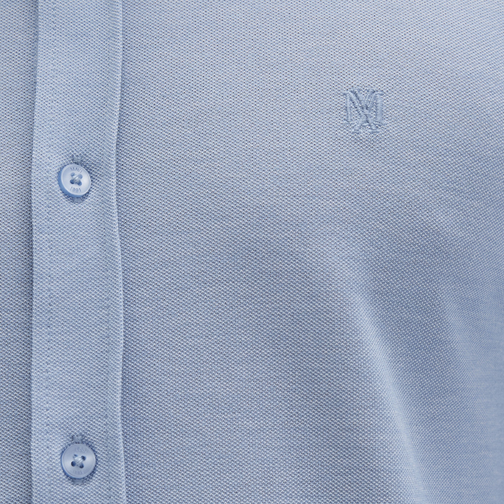 Mavi Mavi Örme Gömlek Fitted / Vücuda Oturan Kesim 0210294-70730