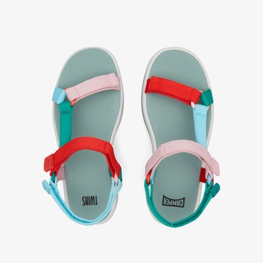  Camper TWS Kadın Çok Renkli Sandalet