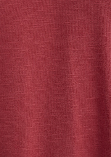  Mavi Kırmızı Basic Tişört Regular Fit / Normal Kesim 0612944-70985