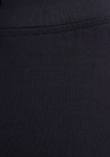  Mavi İspanyol Paça Siyah İnterlok Eşofman Altı 1011077-900